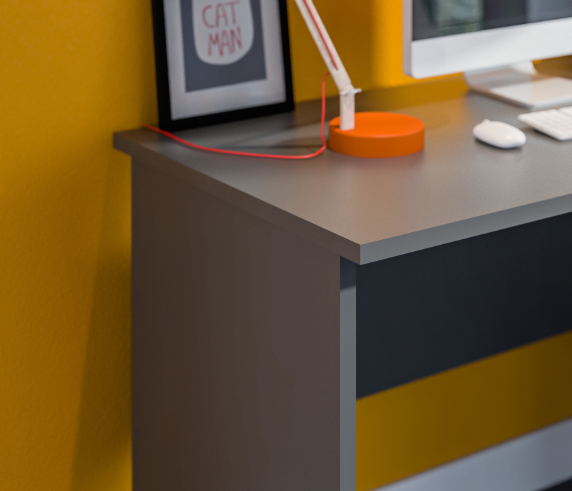 Прямые компьютерные столы, Стол Мартин СБ-3504 с тумбой СБ-3505