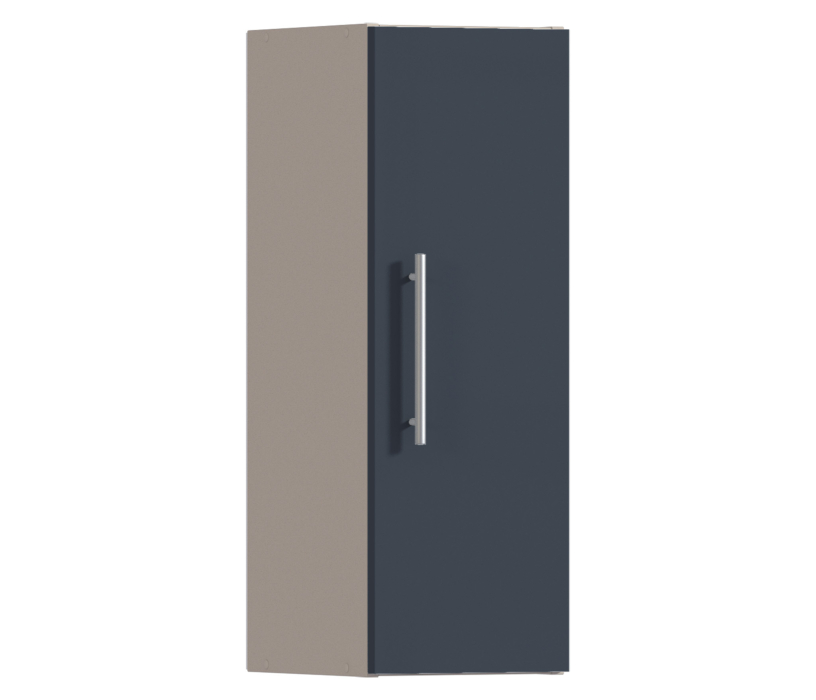 Эстель, Регина РП-25 Полка Песочный/МДФ Графит глянец