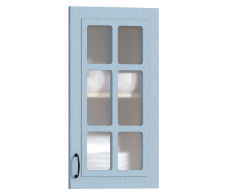 Фасады, Регина фасад для шкафа навесного со стеклом 40х71 см